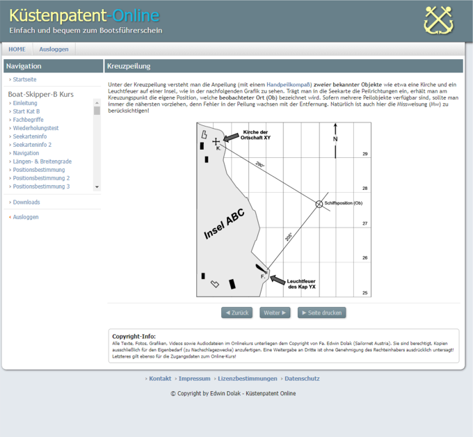 Screenshot Onlinekurs 5