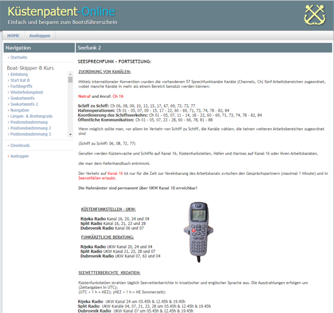 Screenshot Onlinekurs 8