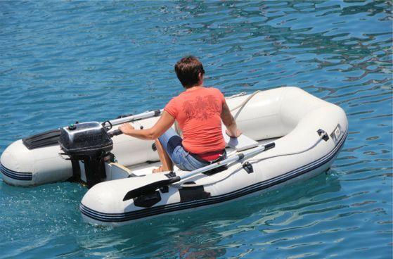 Schlauchbootfahren in Kroatien